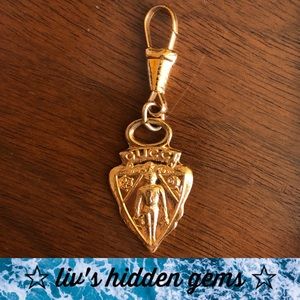 Vintage Gold Gucci Zipper Pull/Charm🌟